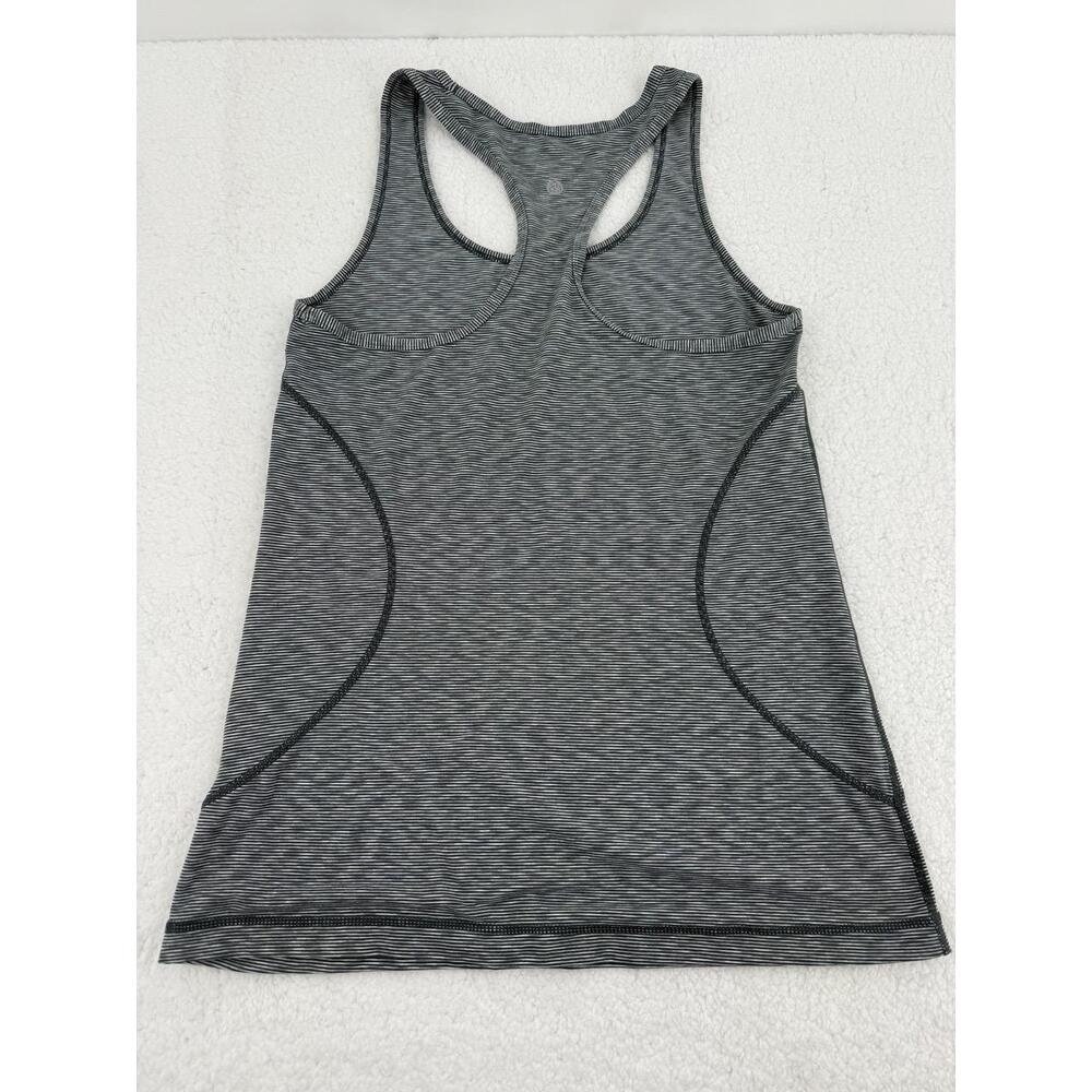 Zella Heathered Gray Racerback Sleeveless Stretchy Athleisure Tank Top Medium